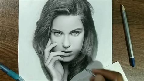 How To Draw A Realistic Face With Pencil