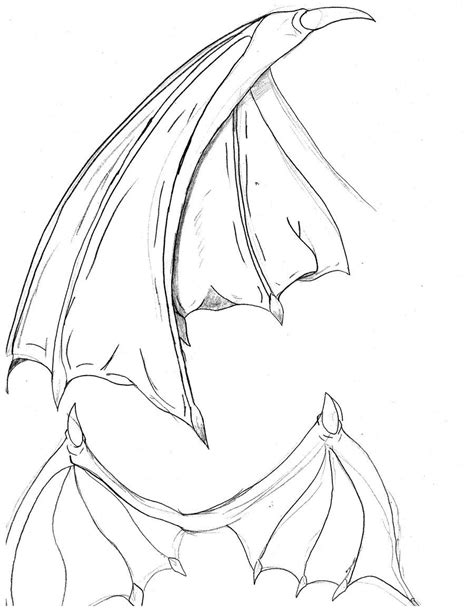 bat wings by cybololz on DeviantArt | Wings drawing, Demon drawings, Dragon drawing