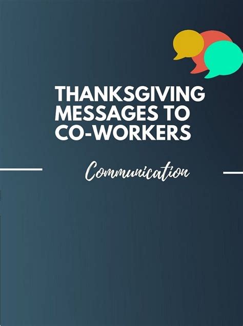 334+ Brilliant Thanksgiving Messages To Co-workers! (Images) | Thanksgiving messages, Coworker ...