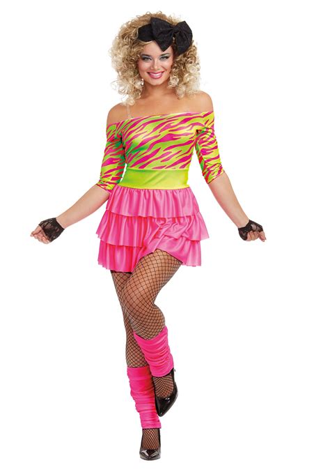 Women's Adult 80s Party Costume | 1980s Costumes