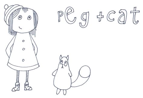 Cat Coloring Pages - Free Peg + Cat Coloring Pages Printables