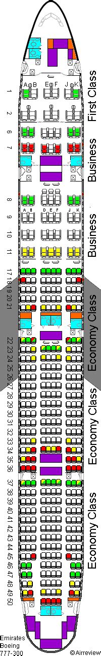 Emirates B777 Seat Map - Ashely Nicoline