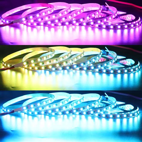 12V UL-Listed Individually Addressable RGB LED Strip Lights