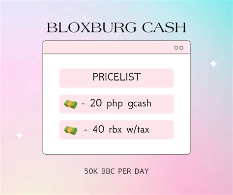 Bloxburg Cash (bbc), Video Gaming, Gaming Accessories, In-Game Products on Carousell