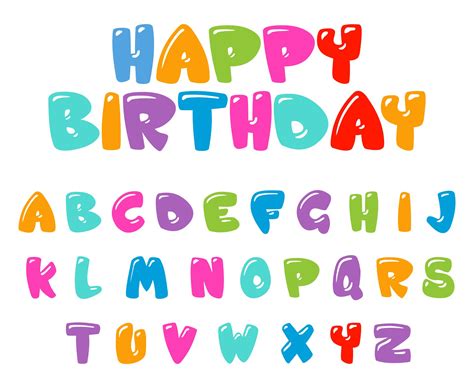 Total 53+ imagem happy birthday bubble letters - br.thptnganamst.edu.vn