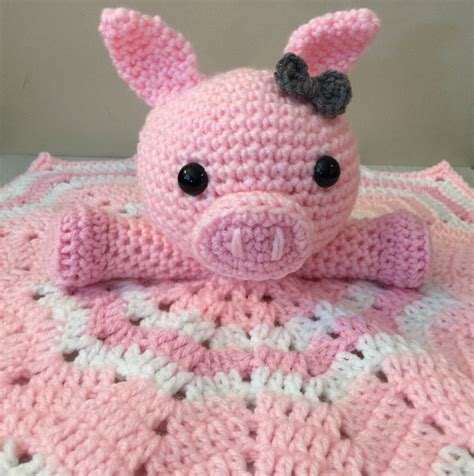 Baby Pig Lovey Baby Pig Blanket Pig Blanket Pig Security - Etsy