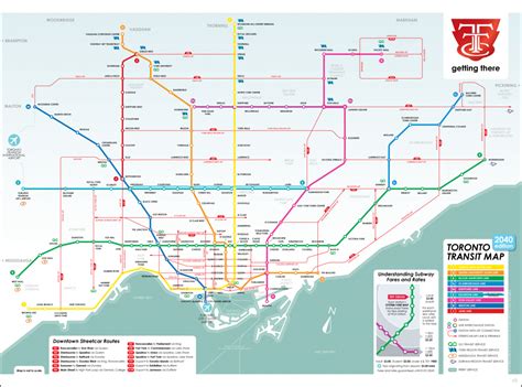 Toronto New Subway Line Map