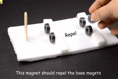 Magnetic Levitating Pencil | Levitation, Magnet science project, Magnet experiments