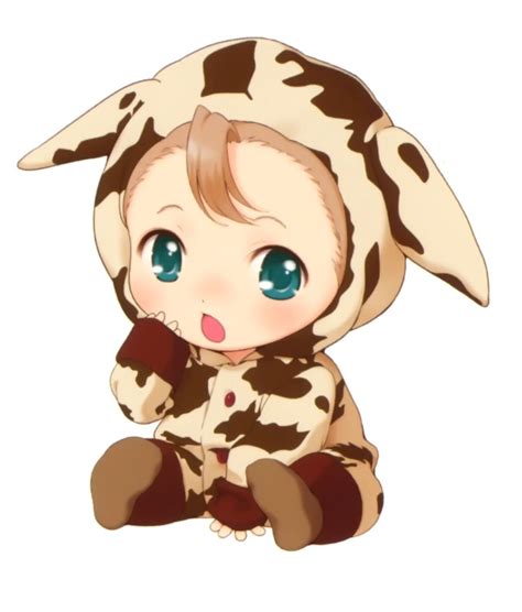 Petite vache trop Kawaii | Cute animal drawings, Anime child, Anime baby