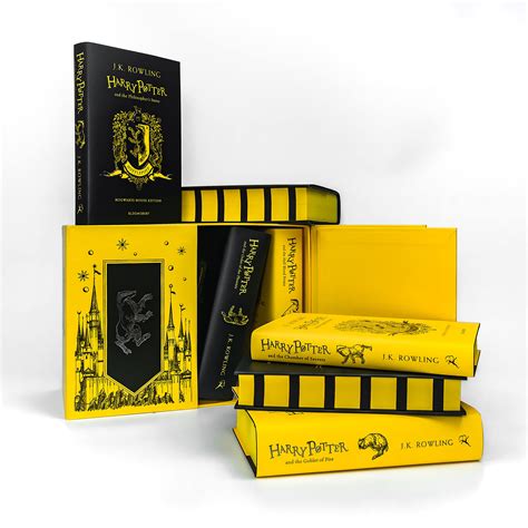 Set Harry Potter - Hufflepuff House Editions - J.K. Rowling