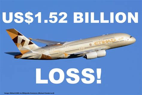 Etihad Airways Reports US$1.52 Billion Loss For Financial Year 2017 Core Operations - LoyaltyLobby