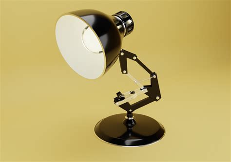 Pixar Lamp Low-poly 3D model | CGTrader