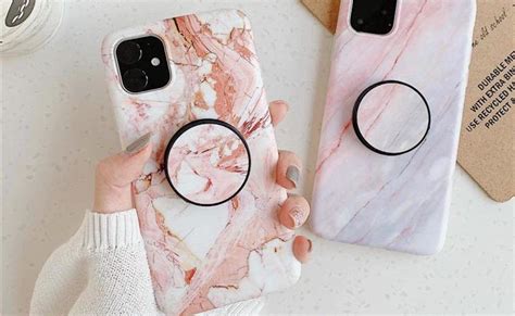 Marble Grip iPhone 11 Pro Max Case has a pop-up grip | Marble iphone case, Marble iphone, Iphone 11