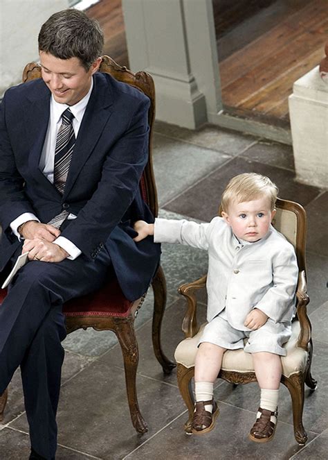 gabriellademonaco: “Prince Christian of Denmark at the christening of his younger sister ...