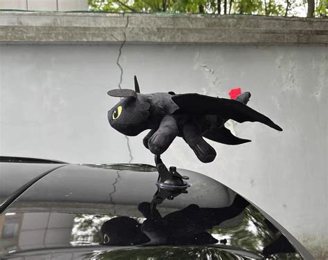 Toothless Night Fury Plush Dragon Plush - Etsy