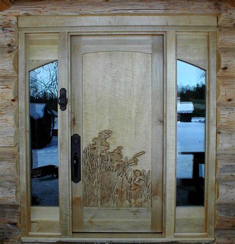 Custom doors - woodcarving artwork woodworking craftsman