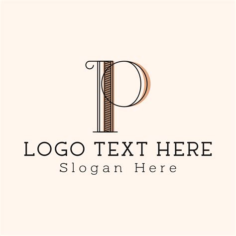 Letter P Fancy Boutique Logo | BrandCrowd Logo Maker