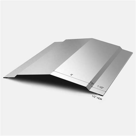 12” Ridge Cap | EZ Metal - EZ Metal | Metal Steel decking and roofing panels manufacturer