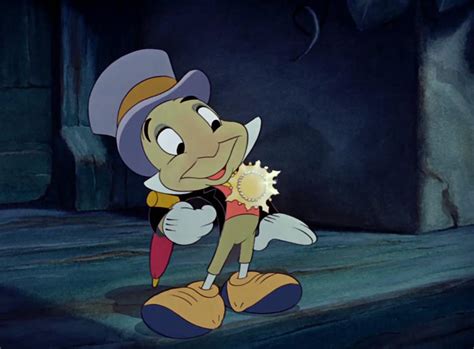 Image - Jiminy-Cricket-earns-his-conscience-badge-in-Pinocchio.jpg | Descendants Wiki | FANDOM ...