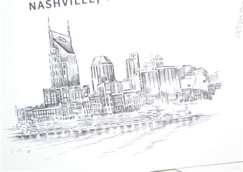 Nashville Skyline Drawing at PaintingValley.com | Explore collection of Nashville Skyline Drawing