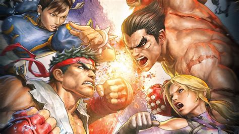 Street Fighter Vs Tekken HD desktop wallpaper : Widescreen : High Definition : Fullscreen