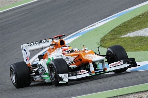 Force India Drivers Comfortable In Wet Conditions - The Checkered Flag