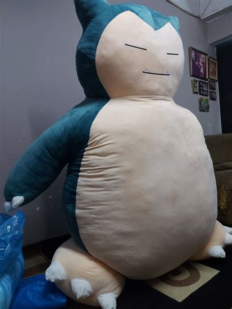 SNORLAX POKEMON GIANT PLUSHIES, Hobbies & Toys, Toys & Games on Carousell