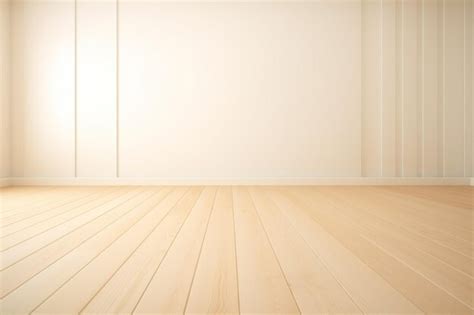 Premium AI Image | Light wooden floor background