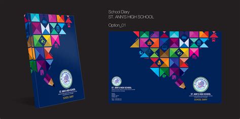 School Diary Cover Page Design | Images :: Behance