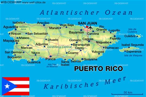 Drab Map Of Usa And Puerto Rico Free Images - Www