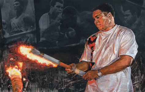 Muhammad Ali, Olympic Torch (Atlanta), 2006