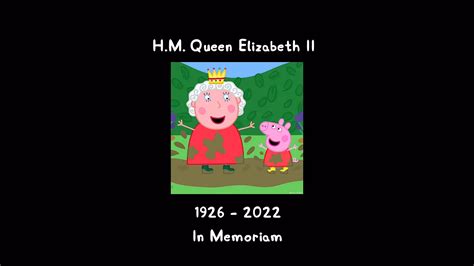 Queen Elizabeth II's "In Memoriam" In Peppa Pig: World Adventures | Know Your Meme