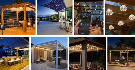 Pergola Lighting Ideas: 11 Easy Ways to Illuminate It