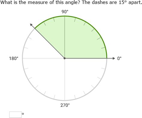 IXL | Measure angles on a circle | 4th grade math