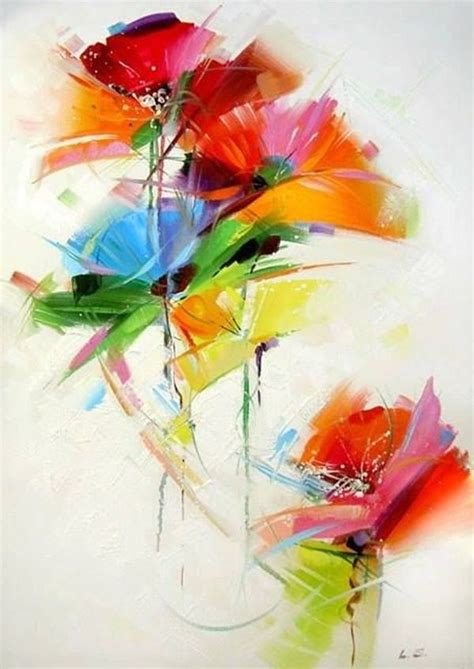 40 More Abstract Painting Ideas For Beginners | Abstract art painting, Flower art painting, Abstract