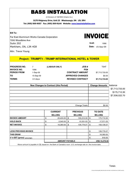 quickbooks invoice template for word — excelxo.com