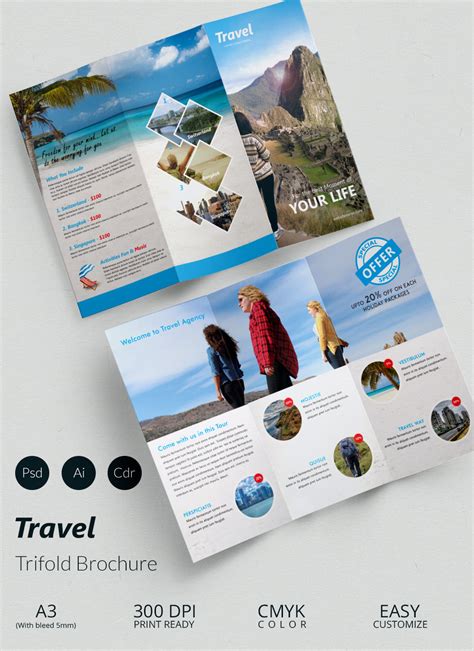 Travel Brochure Templates - 21+ Download in PSD, Vector EPS, Illustrator