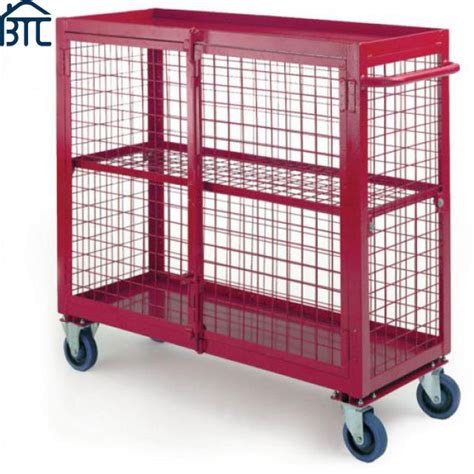 China Mobile Security Cages and Steel Mesh Storage Cages with Wheel. - China Mobile Security ...