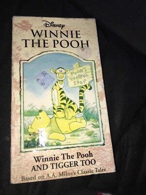 Winnie the Pooh and Tigger Too (VHS, 2000) 786936126822 | eBay