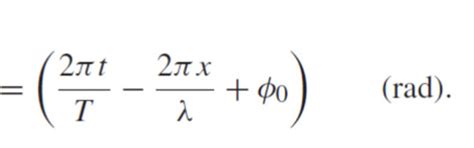 Chapter 1 part 2: Phase velocity & Wave Frequency and Period Flashcards | Quizlet