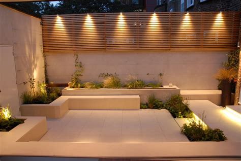 Courtyard with amazing outdoor lighting | Green Turf Irrigation | www.greenturf.com/services ...