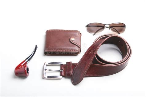 Men`s Accessories for Business and Rekreation. a Professional Studio Photograph of Men`s ...