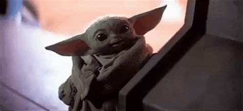 Star Wars Baby Yoda GIF by melbduran - Find & Share on GIPHY