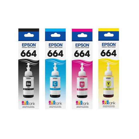 Epson Ink 664 (L100/L200/L110/L210/L300/L350/L355/L550) - Uniprint