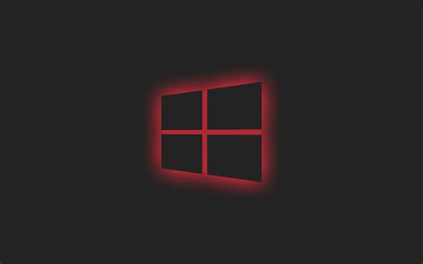 3840x2400 Resolution Windows 10 Logo Red Neon UHD 4K 3840x2400 Resolution Wallpaper - Wallpapers Den