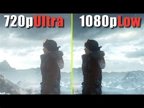 720p Ultra vs 1080p Low | Which is the best quality/performance ? - YouTube