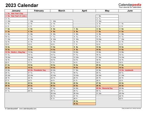 2023 Calendar Excel Template – Get Calendar 2023 Update