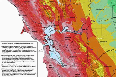 California Seismic Zone Map