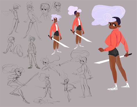 Character sheets, poses, and turnarounds from various projects | Character design animation ...