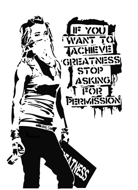 Stencil Graffiti Quotes. QuotesGram